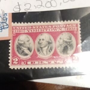 Vintage Yorktown Postage Stamp